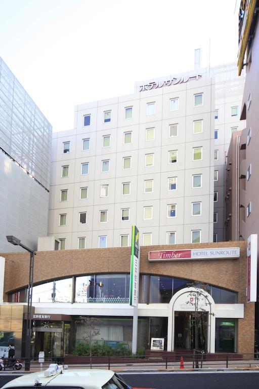 Hotel Sunroute Takadanobaba Tokio Exterior foto